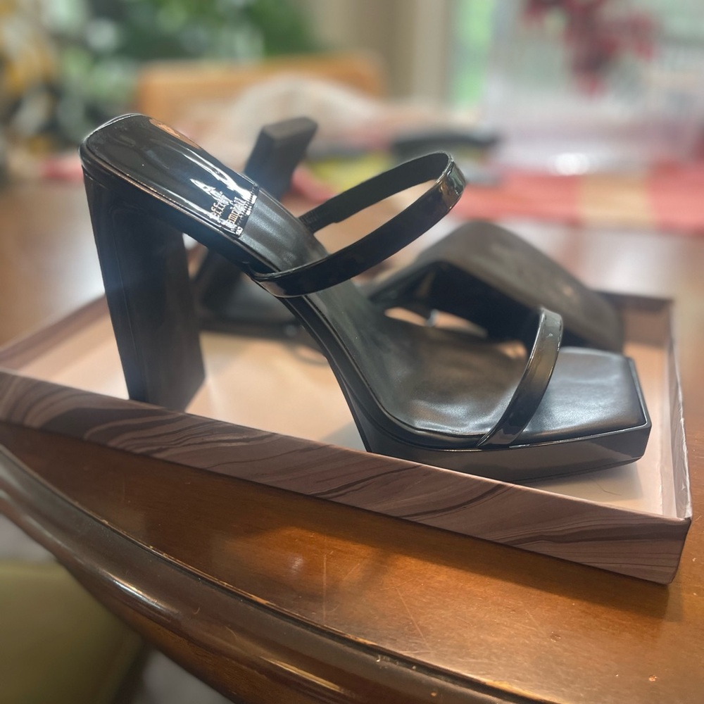 Jeffrey Campbell Hustler Heels (Like New) Black